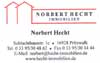 Faire und freie Finanzierung: Norbert Hecht Immobilien